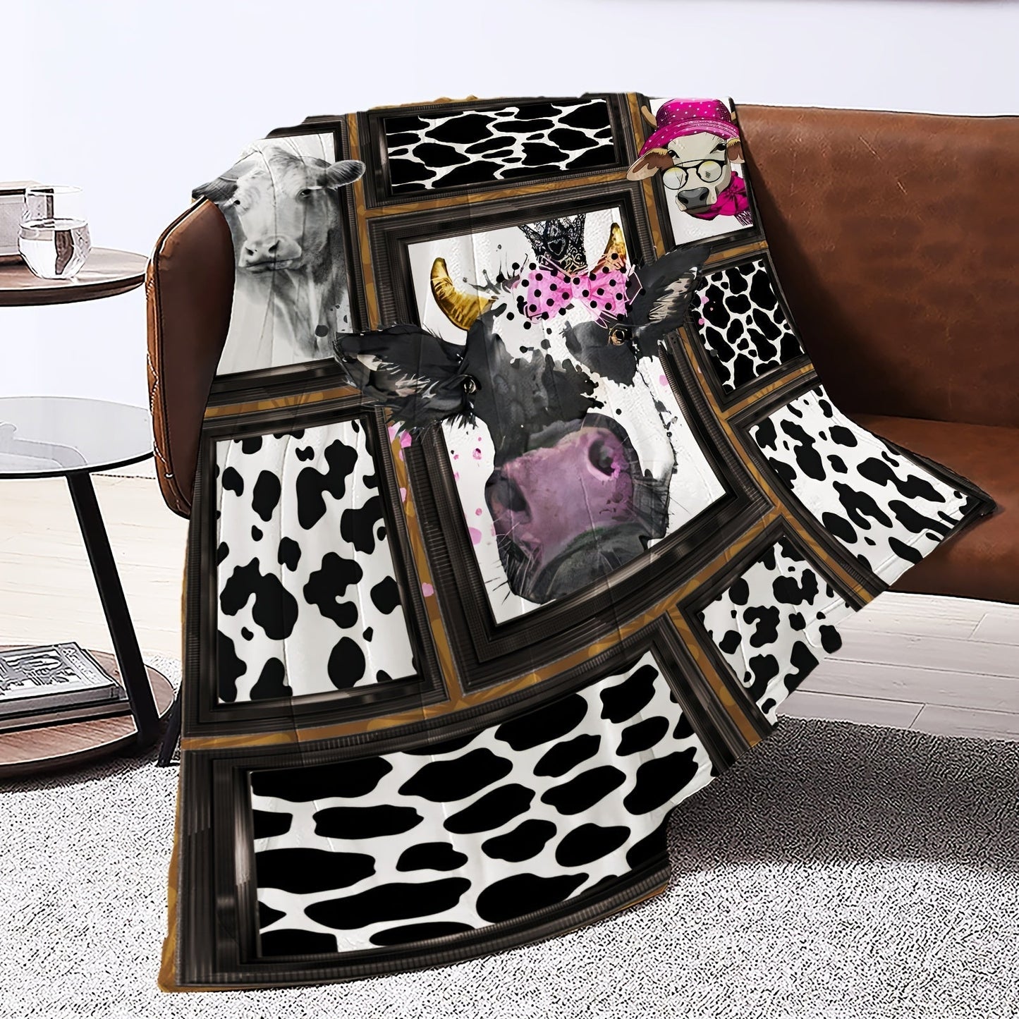 Gifts for Daughter Blanket, “Cow Girl Power”, From Parents, Birthday, Christmas, Everyday Encouragement, Motivational