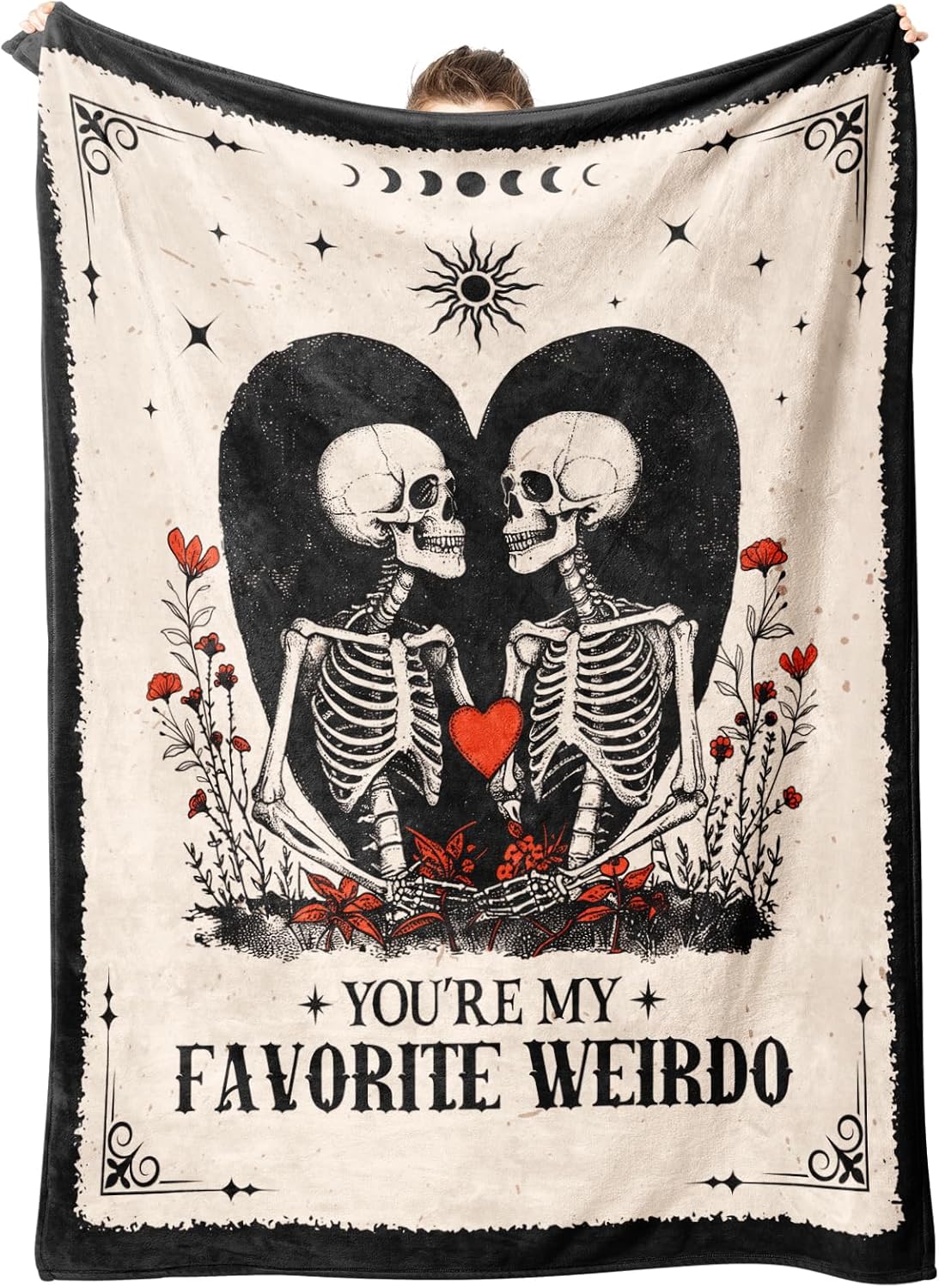 Blanket for Son Gifts, “You’re My Favorite Weirdo”, From Parents, Birthday, Christmas, Everyday Encouragement, Inspirational
