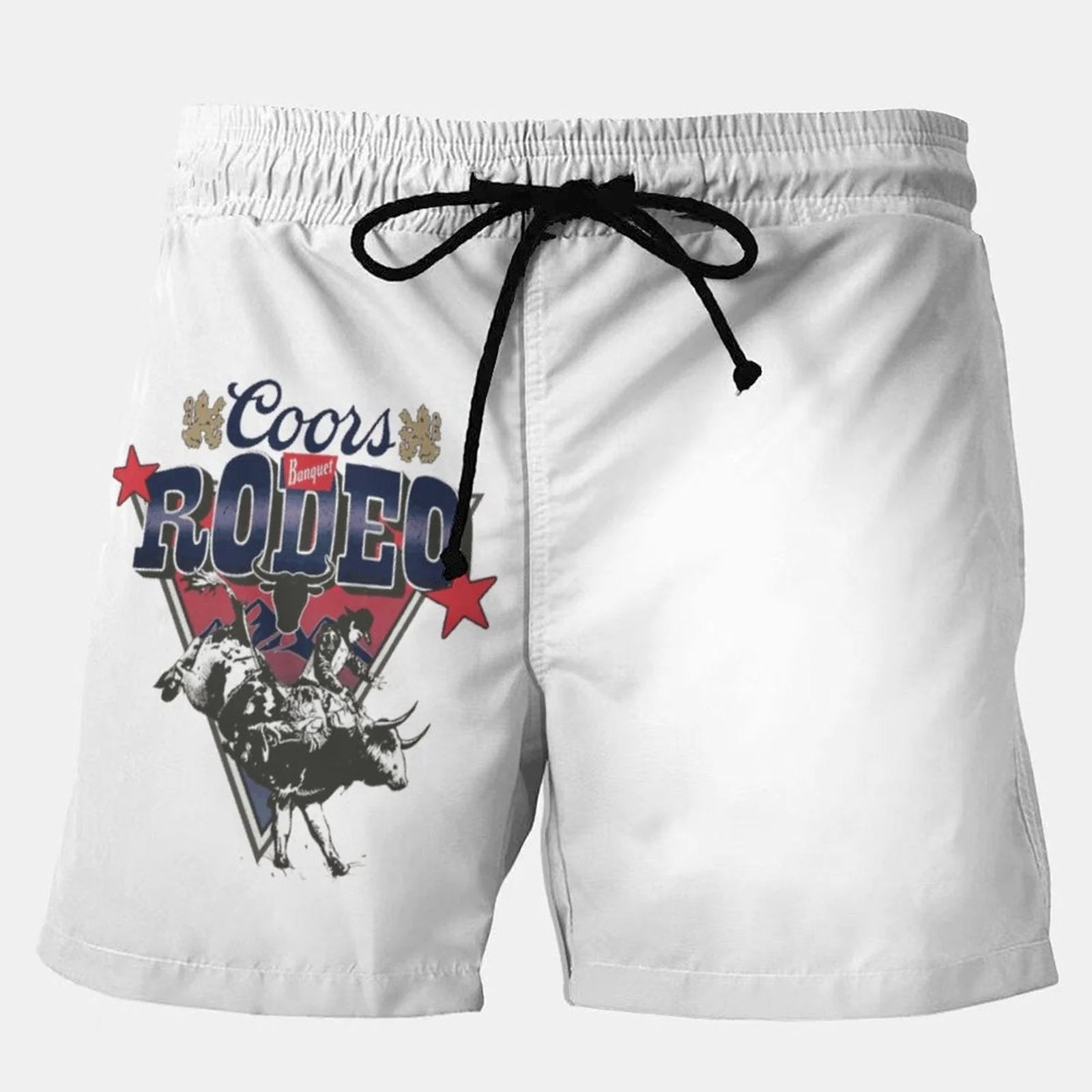 COW RODEO Stretch Shorts