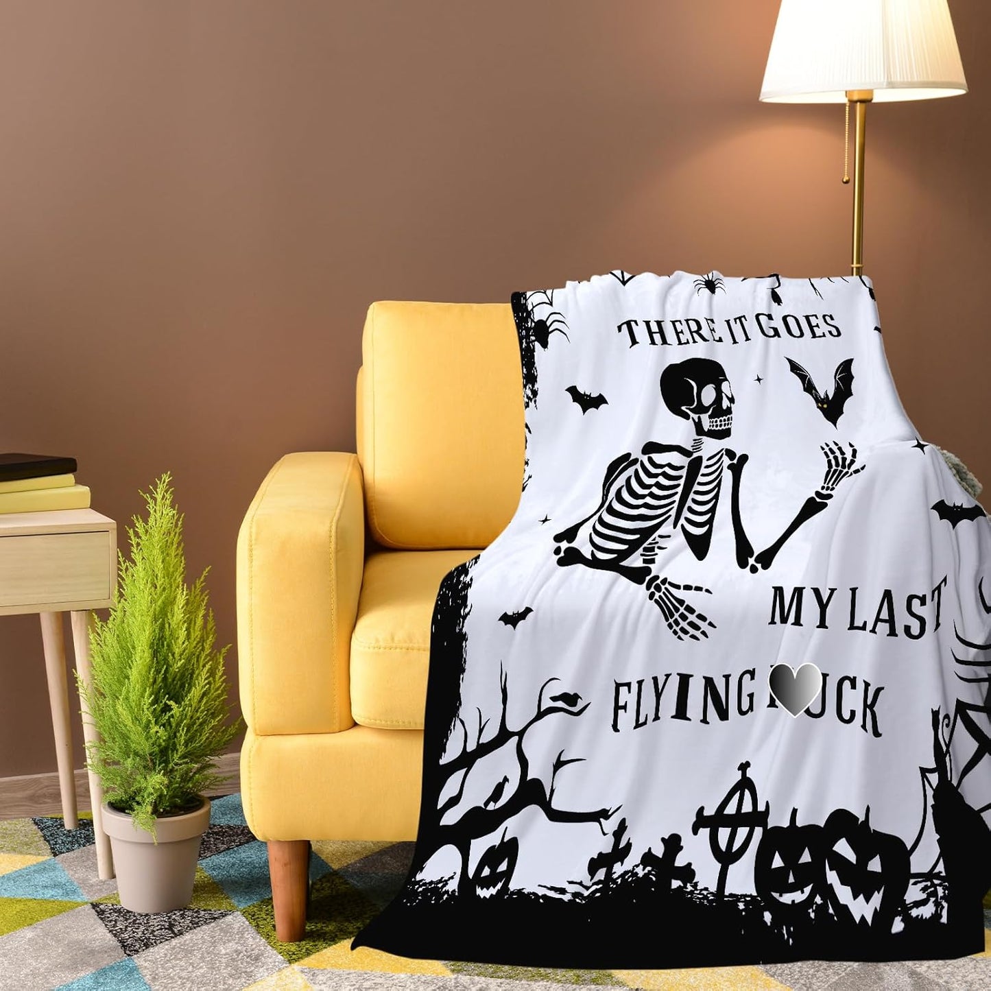 Blanket for Son Gifts, “There It Goes My Last Flying Fu❤️”, From Parents, Birthday, Christmas, Graduation, Motivational Inspirational