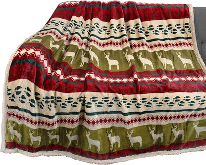 Blanket for Son Gifts, “Merry Christmas Wishes”, From Mom Dad, Birthday, Christmas, Holiday, Everyday Encouragement, Inspirational