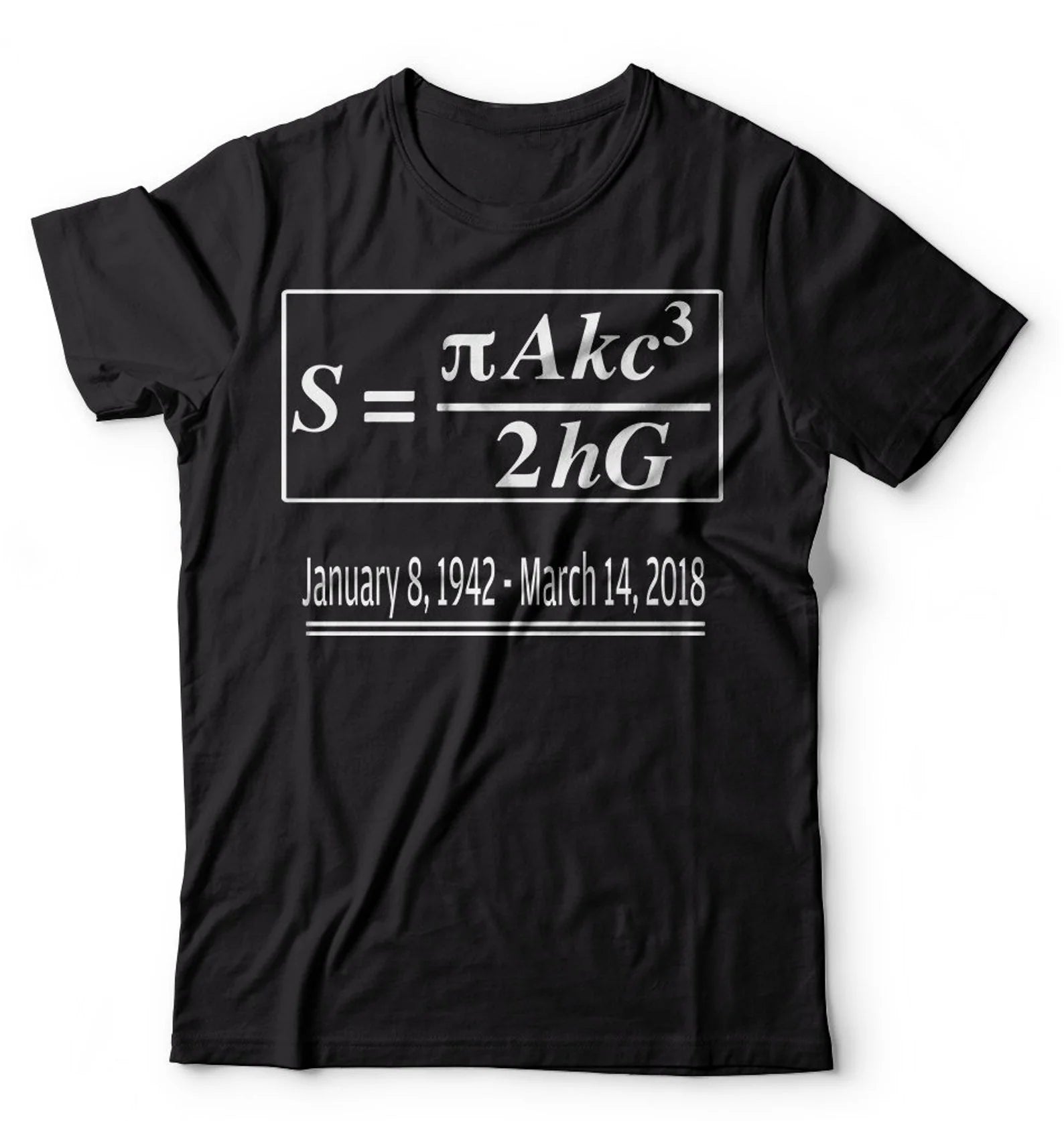 Unisex Stephen Hawking T-shirt Science Tee shirt Scientist Tee shirt Professor Stephen Hawking Tee Shirt