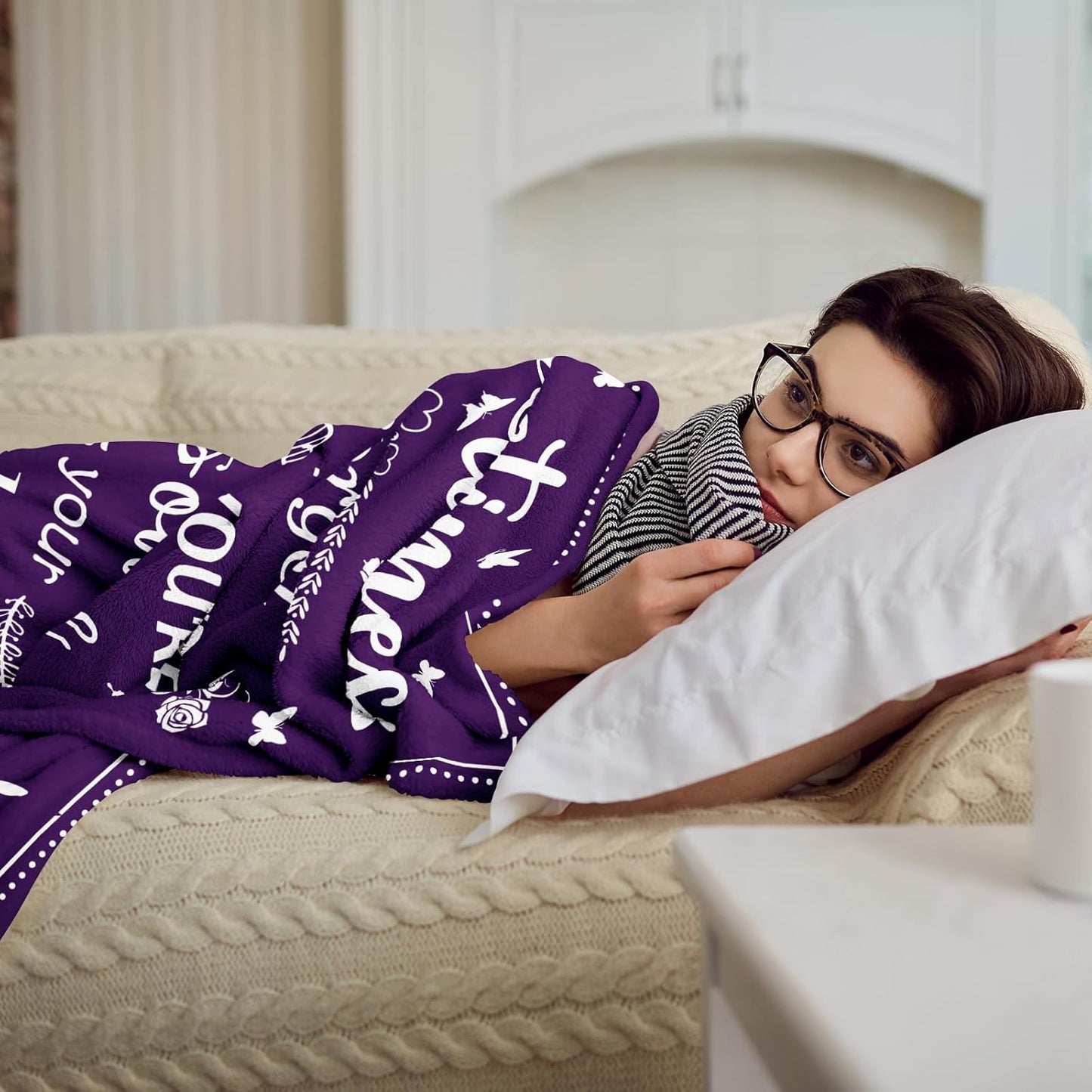 Blanket for Son Gifts, “Sometimes you forget that you’re awesome so this is your reminder”, From Mom Dad, Birthday, Christmas, Inspirational