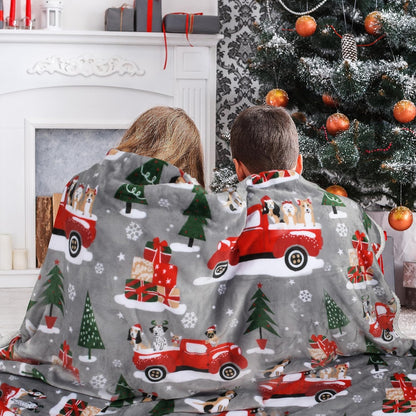 Blanket for Son Gifts, “Merry Christmas Wishes”, From Mom Dad, Birthday, Christmas, Holiday, Everyday Encouragement, Inspirational