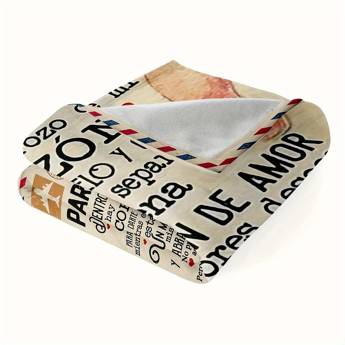 Blanket for Daughter Gifts, “Para Mi Hija Centro de Esta Manta Hay Un Trozo de Mi Corazón”, From Dad, Birthday, Christmas, Inspirational