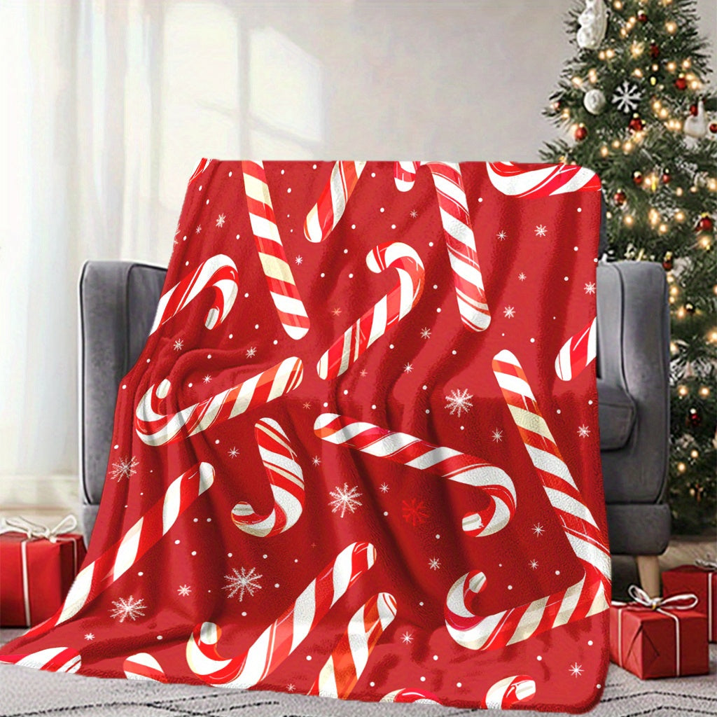 Blanket for Son Gifts, “Sweet Holiday Wishes”, From Mom Dad, Christmas Birthday Holiday, Inspirational Theme