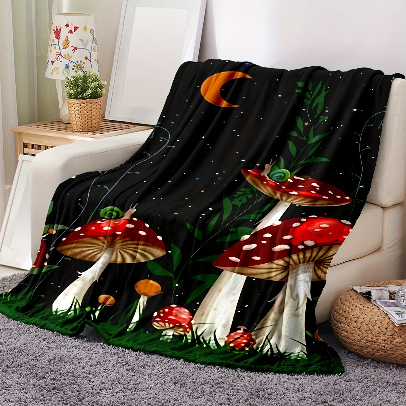 Blanket for Son Gifts, "Keep Dreaming Big Under the Stars", From Parents, Birthday, Christmas, Graduation, Inspirational