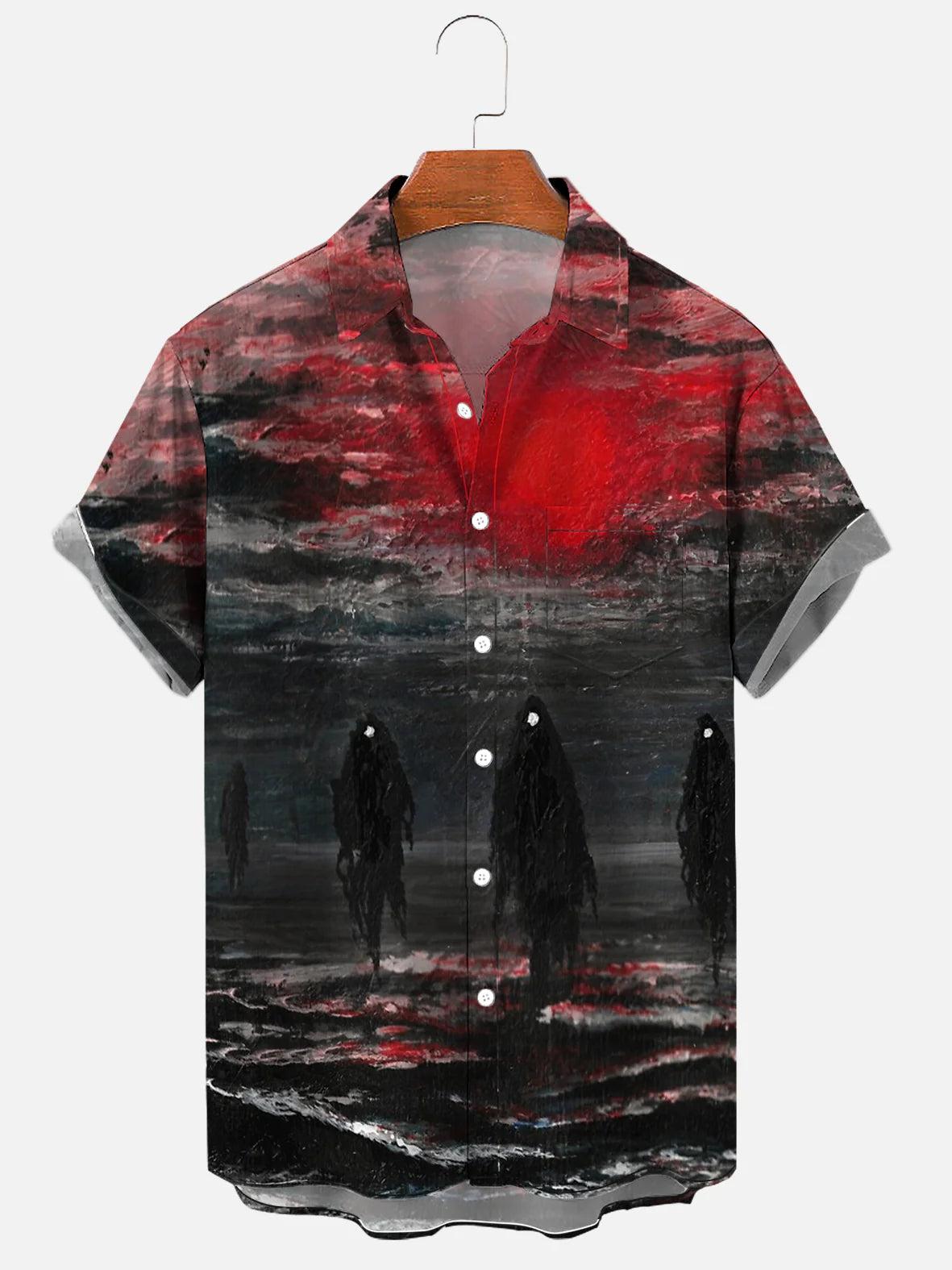 Inspirational Art Print Soft & Breathable Short Sleeve Shirt