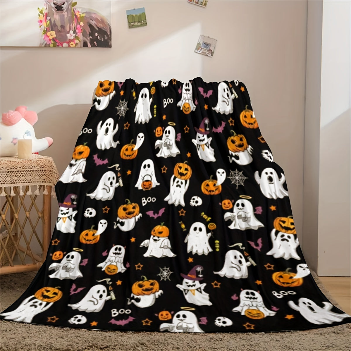 Blanket for Son Gifts, “Boo”, From Mom Dad, Birthday, Christmas, Holiday, Everyday Encouragement, Inspirational Theme
