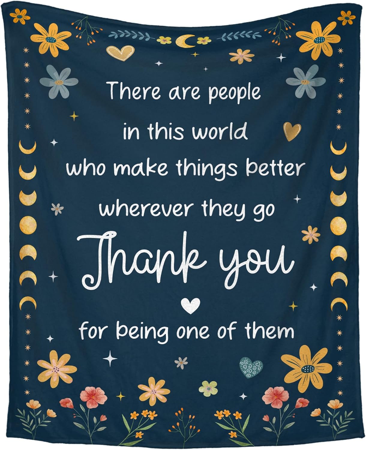 Blanket for Son Gifts, “There are people in this world who make things better... Thank you for being one of them”, From Mom Dad, Birthday Christmas Graduation, Inspirational Motivational