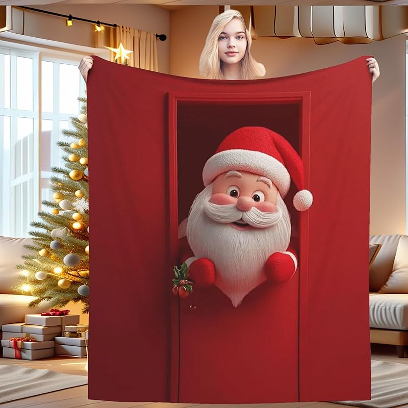 Blanket for Son Gifts, “Merry Christmas”, From Mom Dad, Christmas Birthday Holiday Graduation, Inspirational Motivational