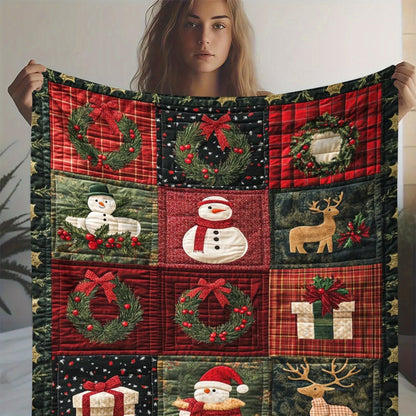 Christmas Blanket for Son Gifts, “Merry Christmas”, From Parents, Birthday, Holiday, Everyday Encouragement, Inspirational