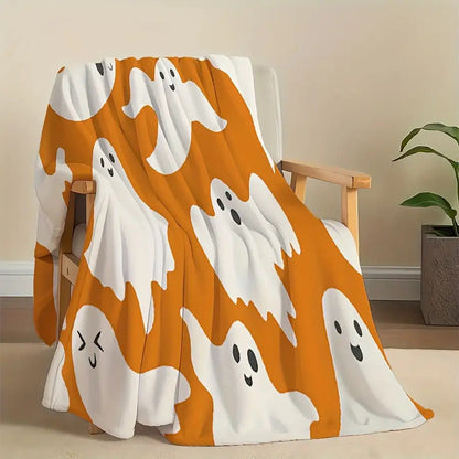 Halloween Blanket Gifts for Son Blanket, "Boo!", From Parents, Christmas, Birthday, Holiday, Everyday Encouragement, Fun Halloween