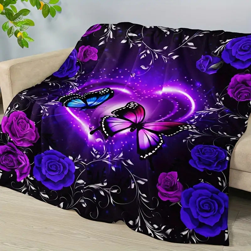 Gifts for Daughter Blanket - I Love You To The Moon And Back,” From Parents, Birthday, Christmas, Everyday Encouragement, Inspirational