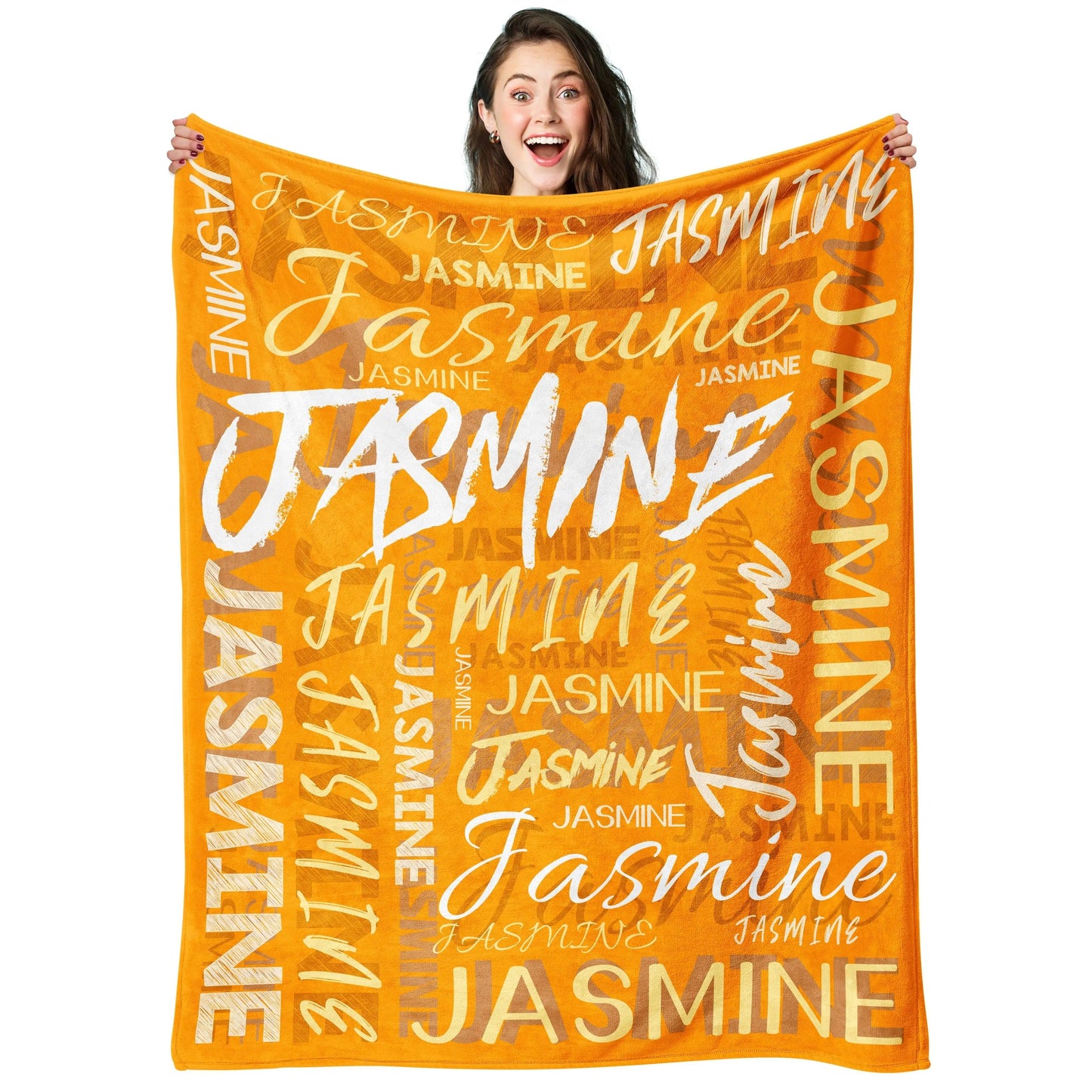 Blanket for Daughter Gifts - Jasmine - From Parents, Birthday, Christmas, Everyday Encouragement, Inspirational