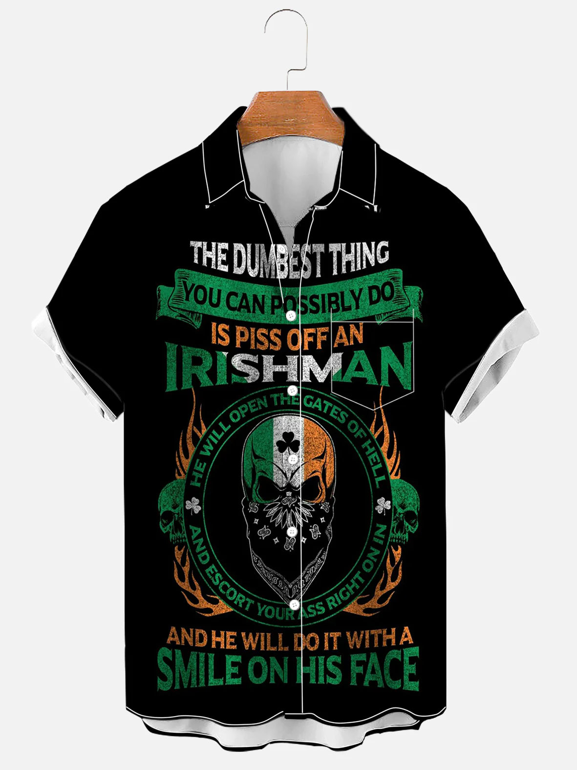 Irish Pride Never Piss off an Irishman! Saint Patrick's day Shirt