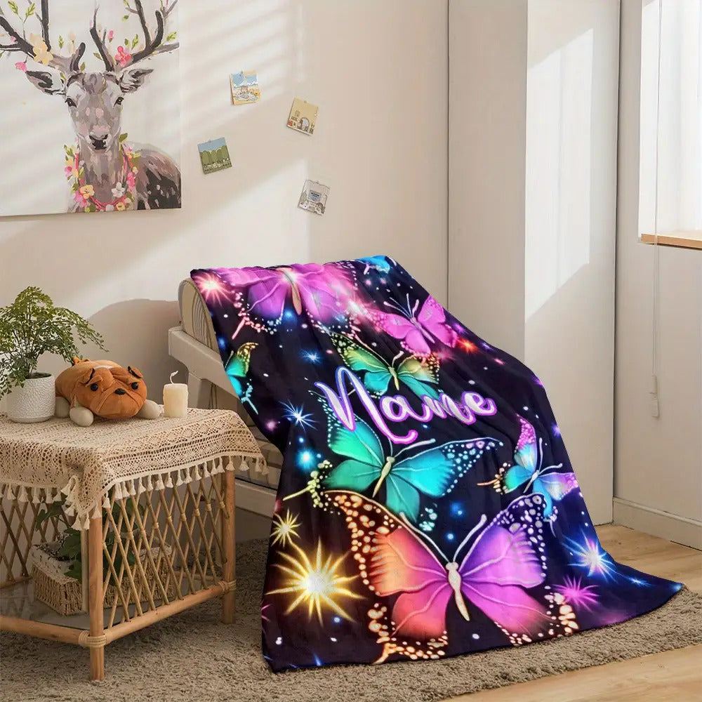 Gifts for Daughter Blanket - Name - From Parents, Birthday, Christmas, Everyday Encouragement, Inspirational