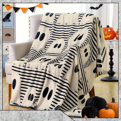 Halloween Gifts for Son Blanket, “If You’ve Got a Soul, You’re the Lucky One”, From Parents, Halloween, Holiday, Everyday Encouragement, Spooky Theme