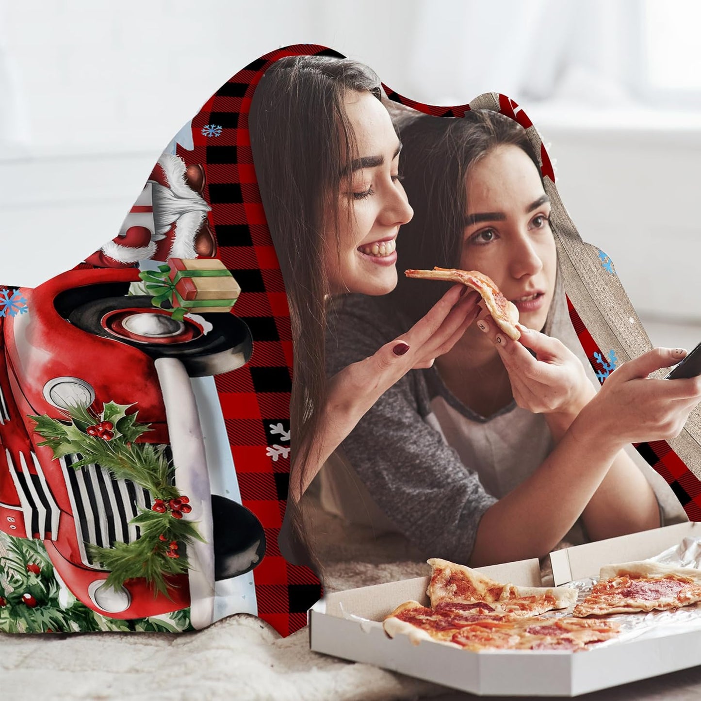 Blanket for Christmas Gifts, "Merry Christmas", From Family, Christmas Holiday Everyday Encouragement, Inspirational