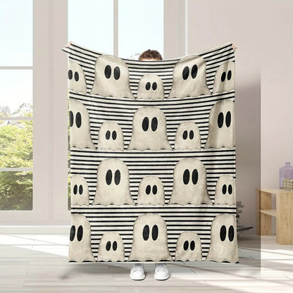 Halloween Blanket for Kids, “Boo!”, From Parents, Halloween, Holiday, Everyday Encouragement, Seasonal