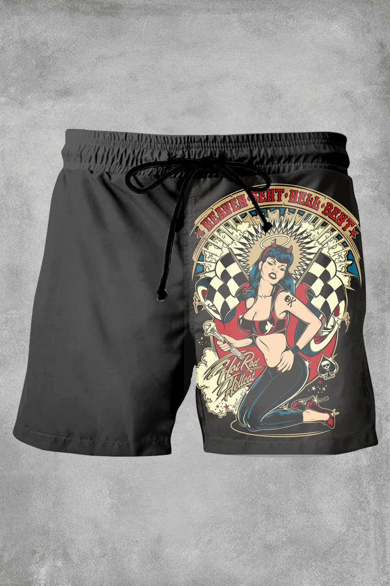 HEAVEN SENT HELL BENT Men's Shorts