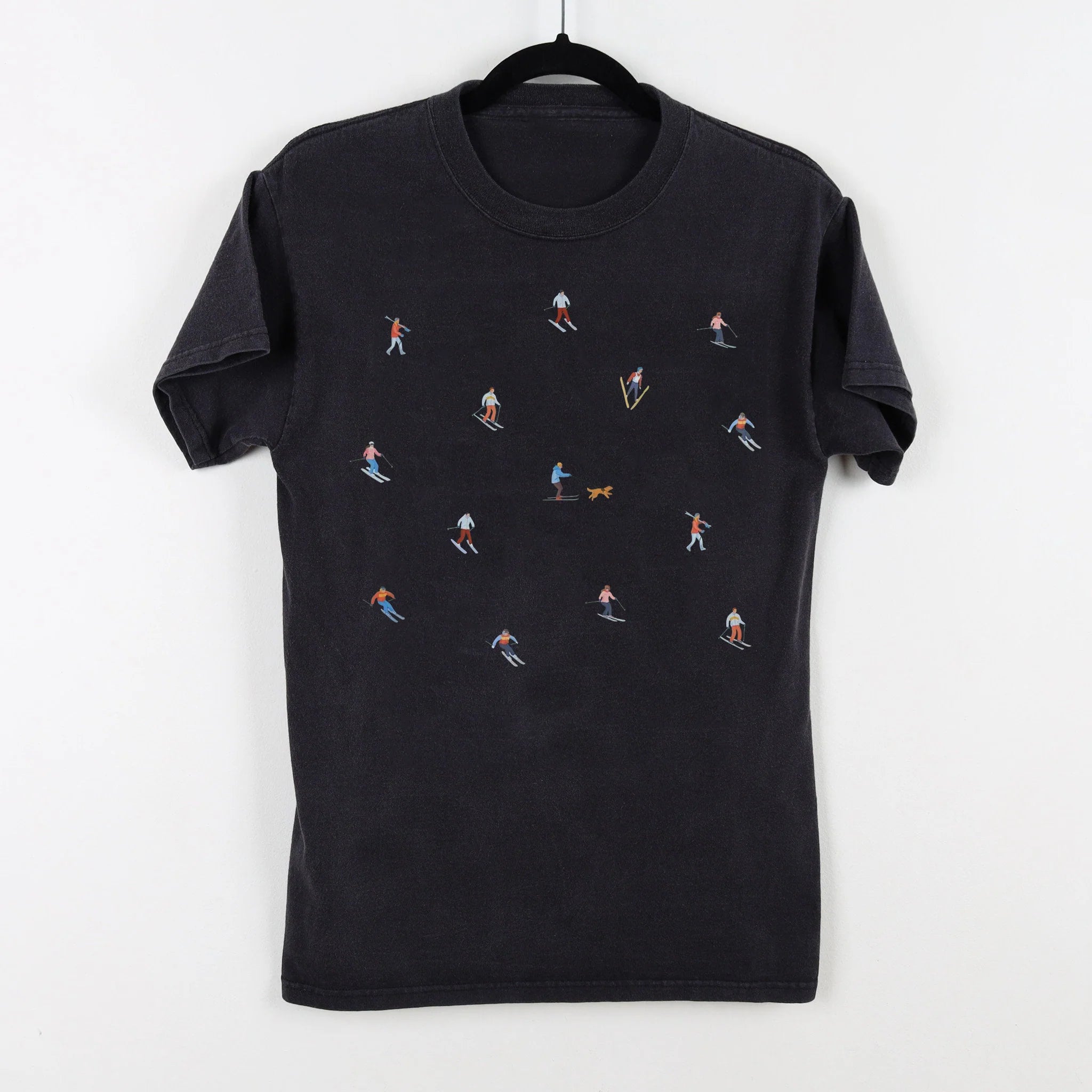 Unisex Skiing Holiday T-Shirt