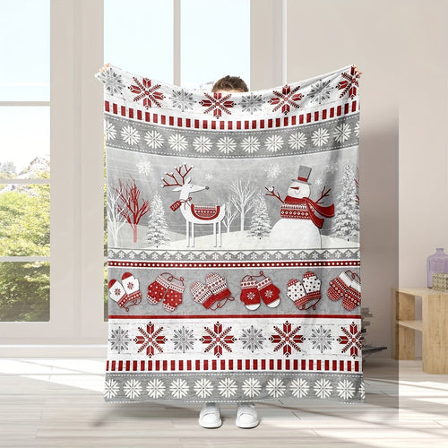 Blanket for Son Gifts, “Merry Christmas”, From Parents, Christmas Birthday Holiday, Inspirational Theme