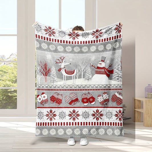 Blanket for Son Gifts, “Merry Christmas”, From Parents, Christmas Birthday Holiday, Inspirational Theme