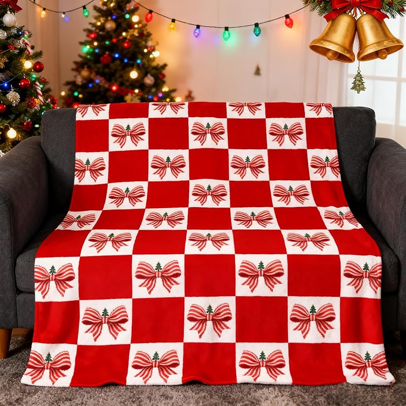 Blanket for Son Gifts, “Merry Christmas”, From Mom Dad, Christmas Birthday Holiday Graduation, Inspirational Motivational