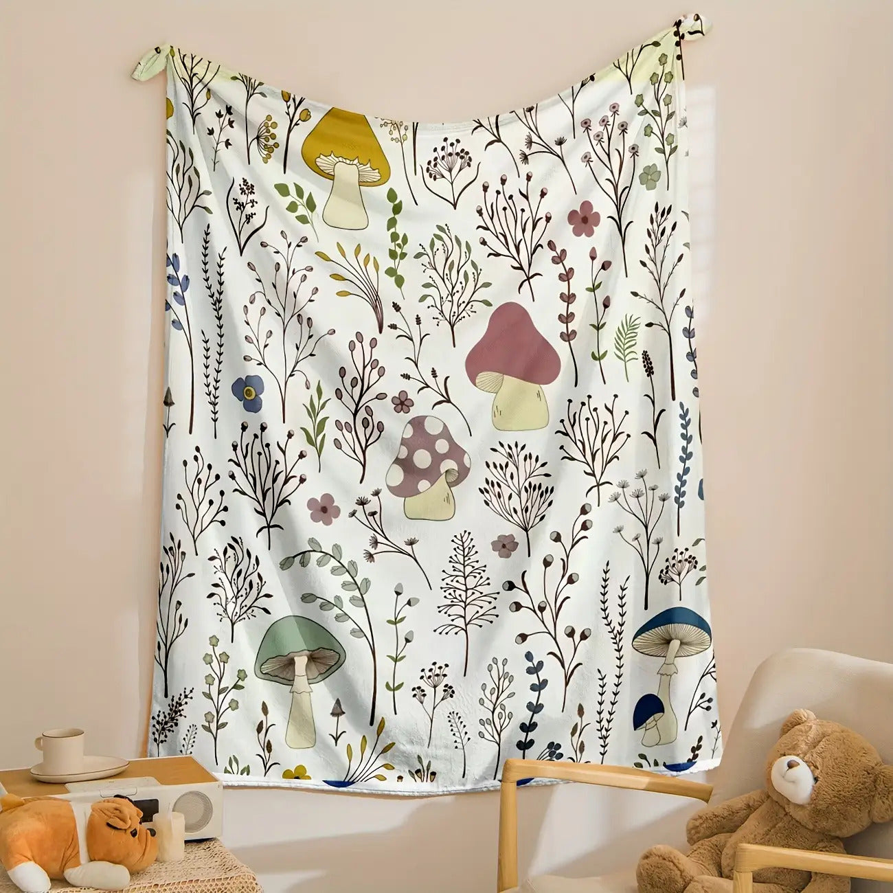 Gifts for Nature Lovers Blanket - Nature's Beauty in Every Detail - From Family, Birthday, Holiday, Everyday Encouragement, Inspirational