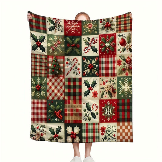 Blanket for Son Gifts, “Merry Christmas Wishes”, From Mom Dad, Christmas, Holiday, Birthday, Inspirational Theme