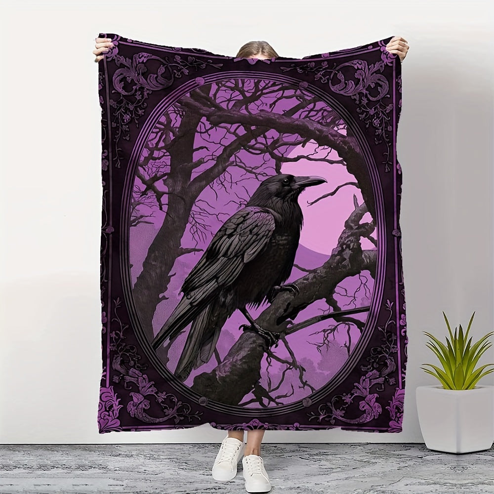 Blanket for Son Gifts, “Nevermore”, From Parents, Birthday, Christmas, Graduation, Inspirational Theme