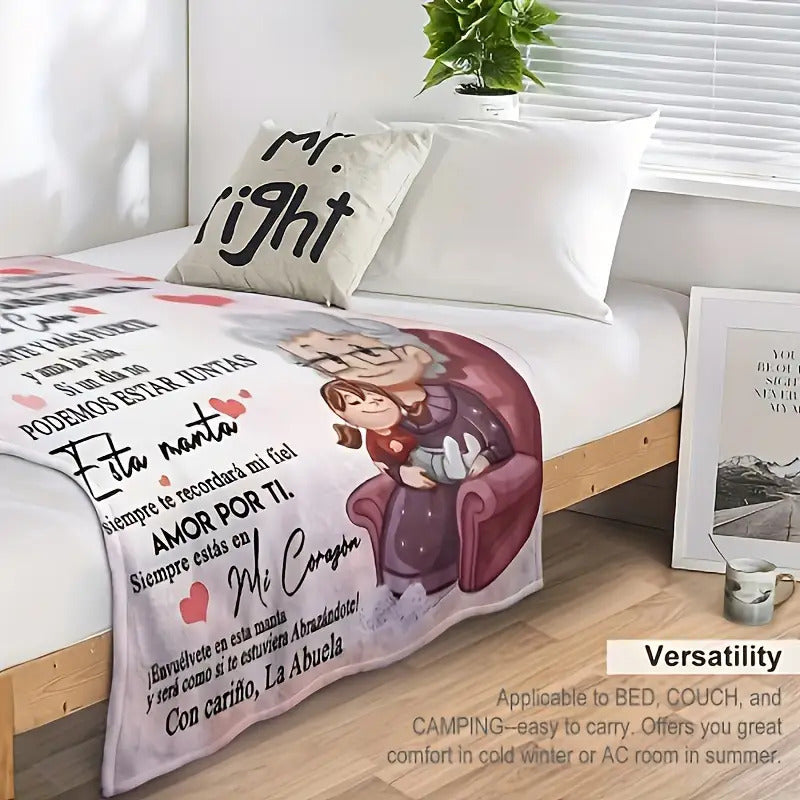 Gifts for Granddaughter Blanket - My Love for You is Forever,” From Nana, Birthday, Christmas, Everyday Encouragement, Inspirational