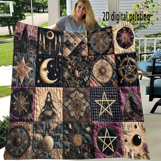 Blanket for Son Gifts, “Never Let Anyone Dull Your Magic”, From Mom Dad, Birthday, Christmas, Graduation, Inspirational Theme