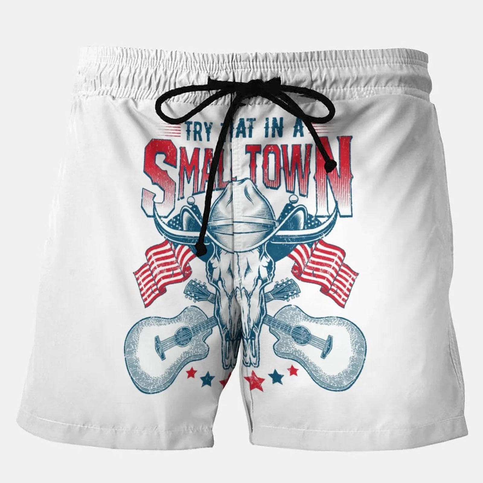 Retro Try That In A Small Town  Jason Aldean Shorts