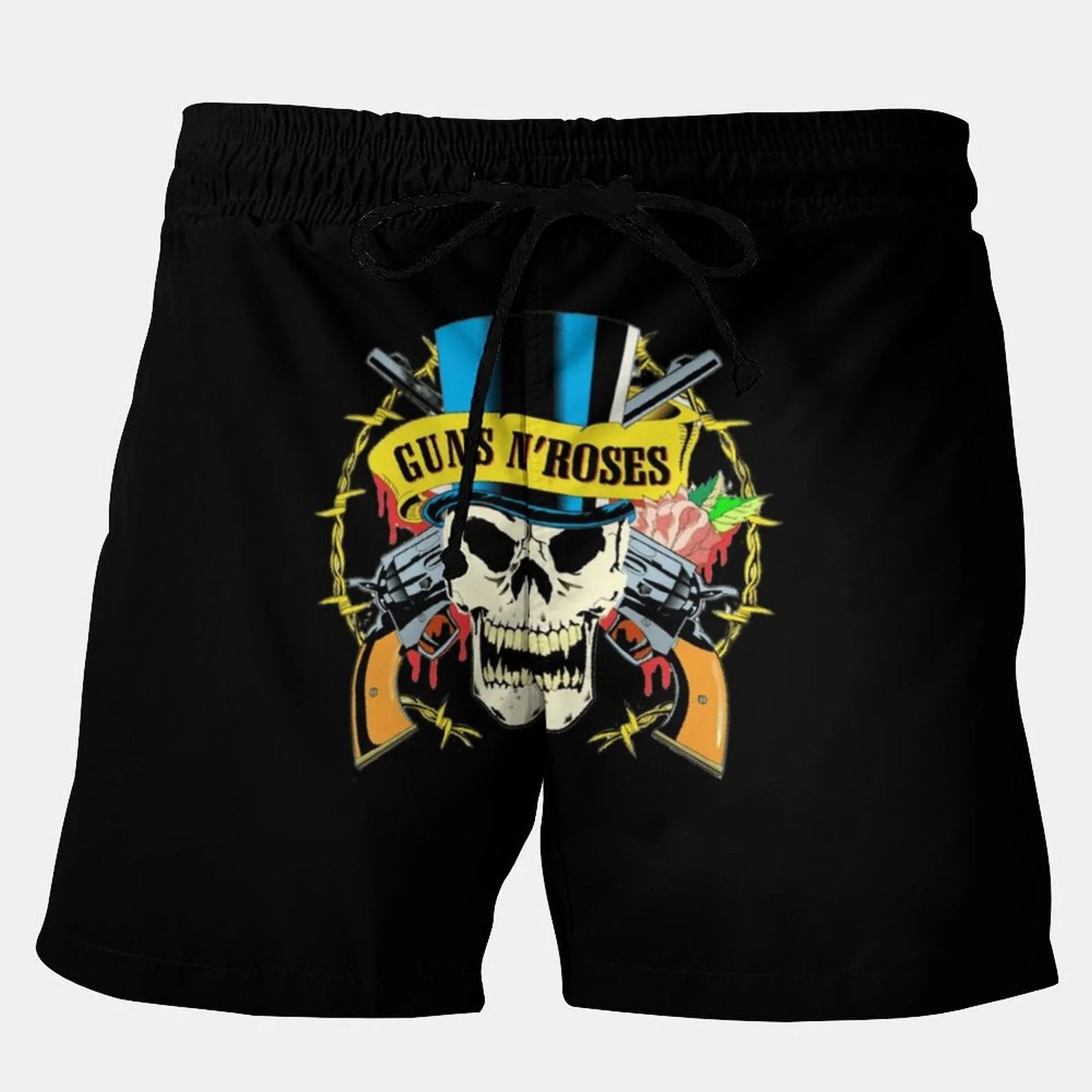 Guns N' Roses Stretch Shorts