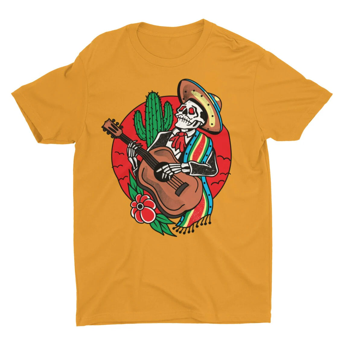 Mariachi, Country Music Shirt, Tex Mex, Traditional Tattoo Shirt, Mexico Shirt, Day of the Dead, Calavera Sugar Skull, Country Western