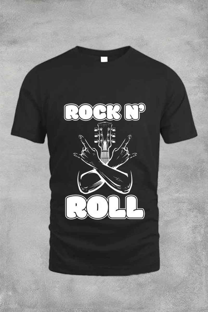 ROCK N' ROLL TEE FOR MEN