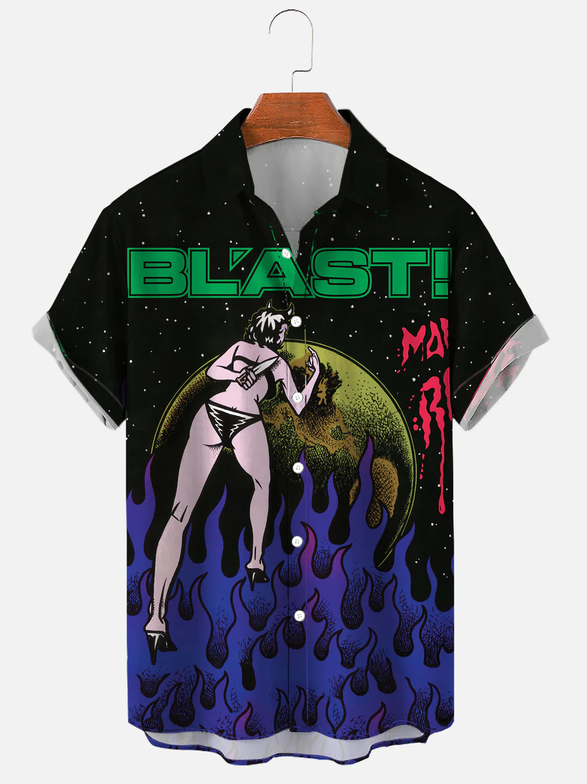 BL¡®AST! Manic Ride Soft & Breathable Short Sleeve Shirt