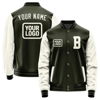 Custom Olive Cream Jacket JA020203021718030318