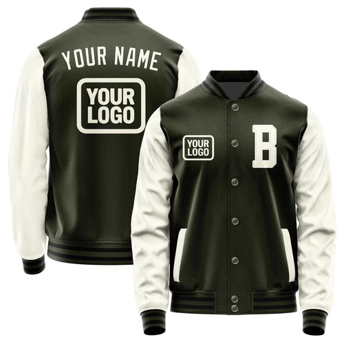 Custom Olive Cream Jacket JA020203021718030318