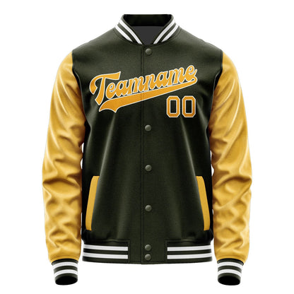 Custom Olive Yellow Jacket JA0202190218B31819