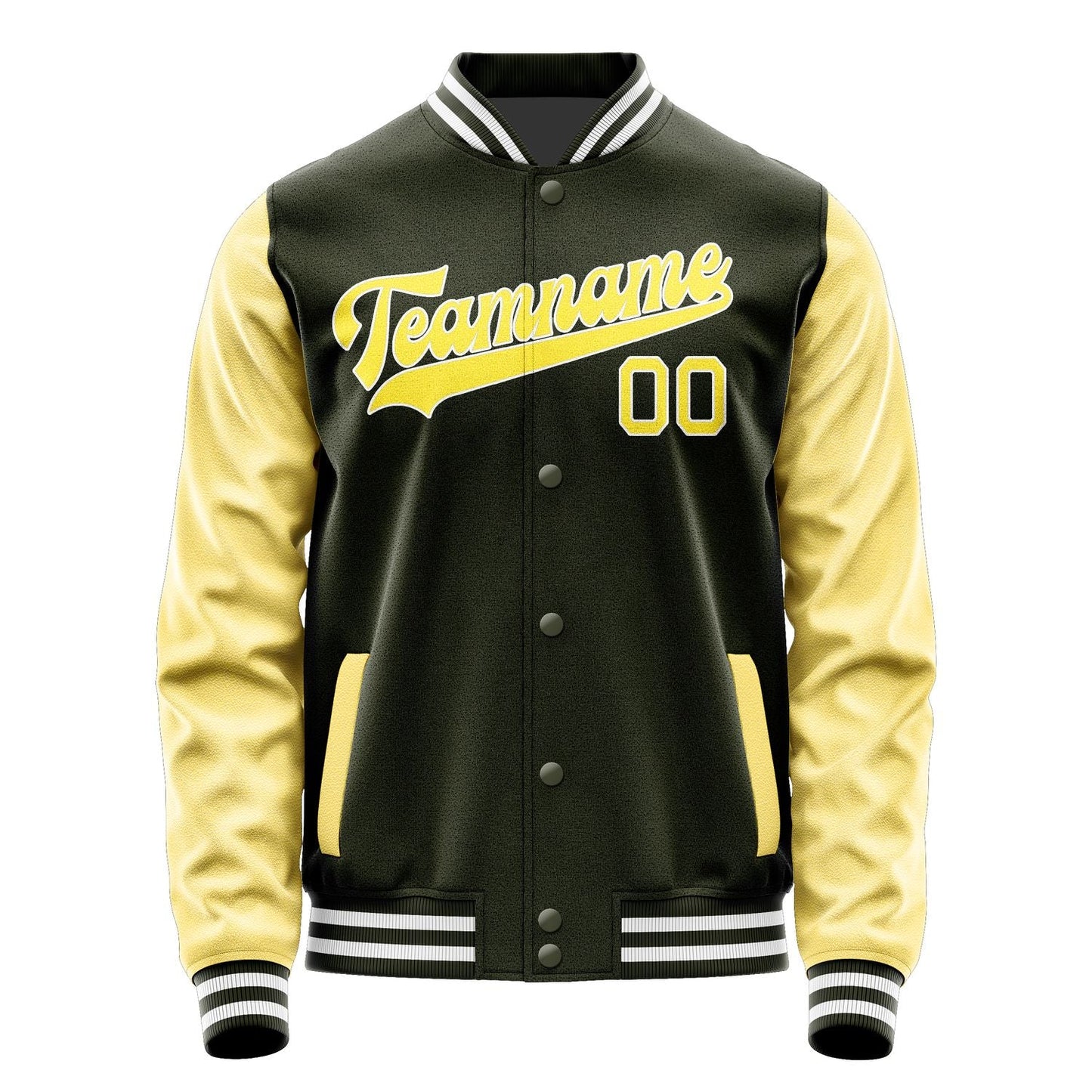 Custom Olive Light Yellow Jacket JA0202260218B31826