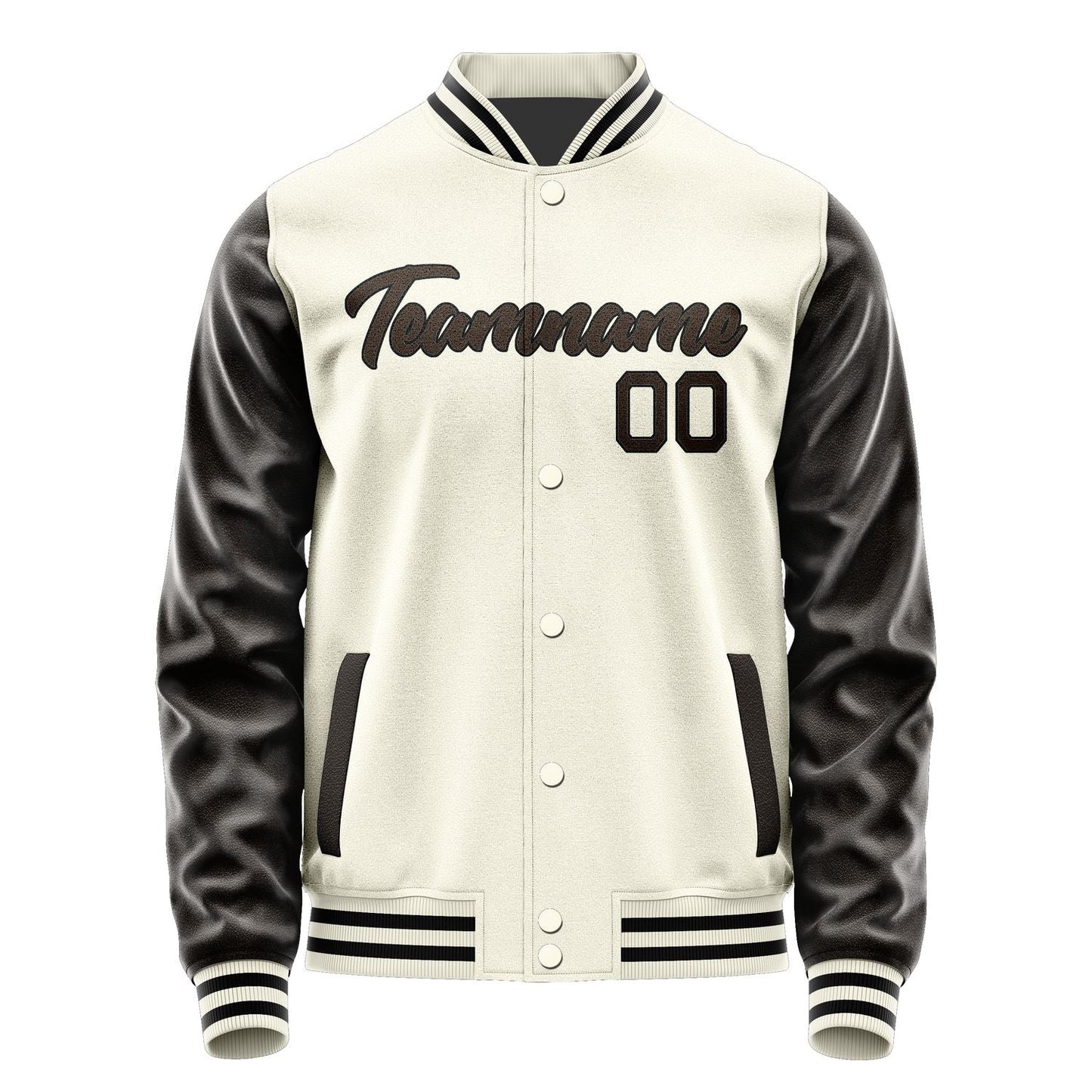 Custom Cream Brown Jacket JA0303010317B21701