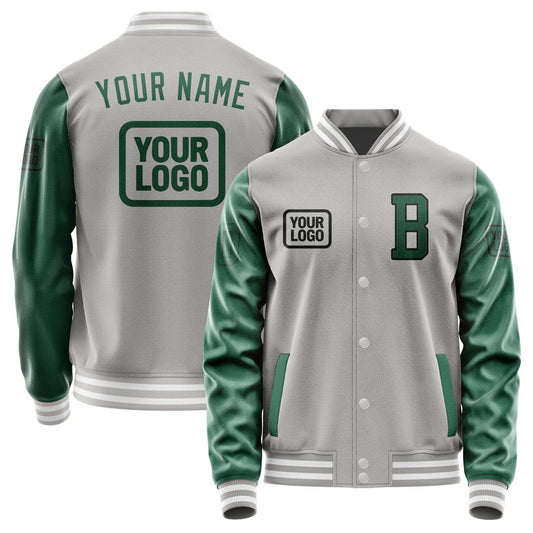 Custom Gray Green Jacket JA040405041817050517