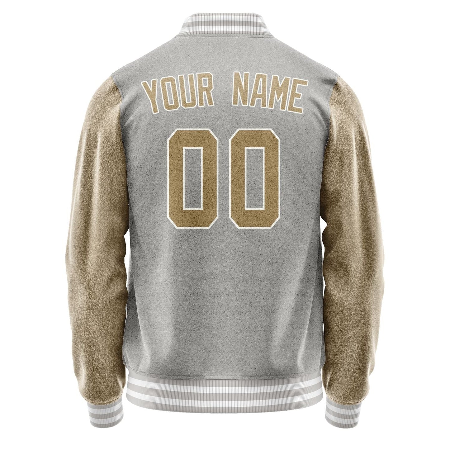 Custom Gray Light Khaki Jacket JA0404250418B31825