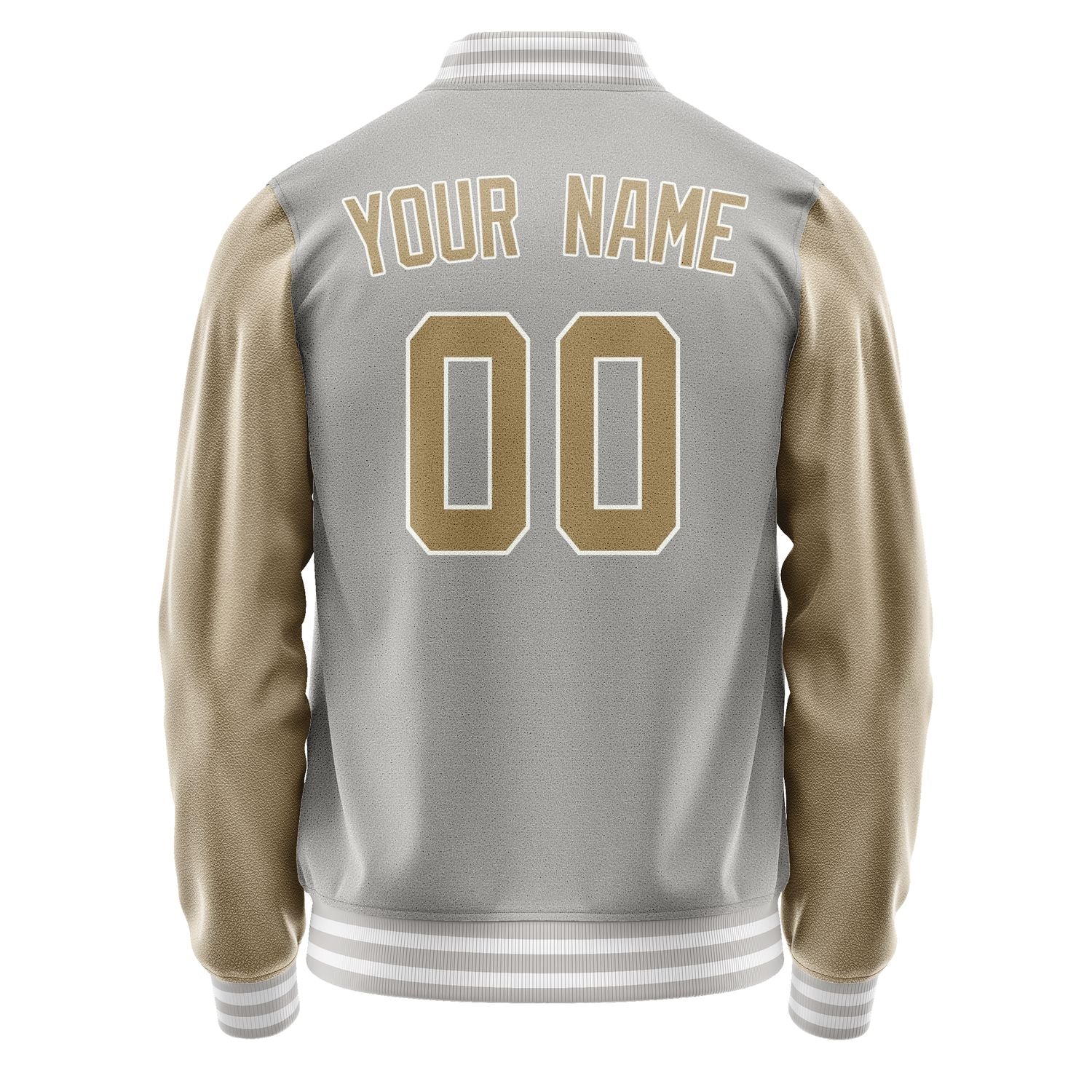 Custom Gray Light Khaki Jacket JA0404250418B31825