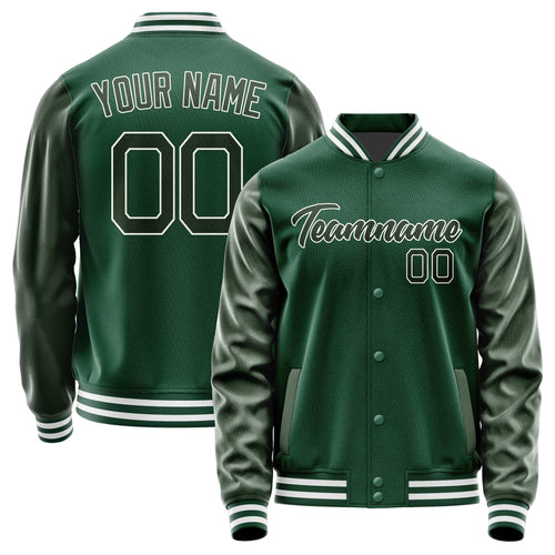 Custom Green Dark Green Jacket JA0505060518B21806