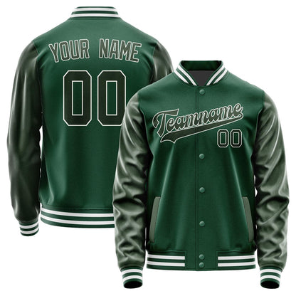 Custom Green Dark Green Jacket JA0505060518B31806