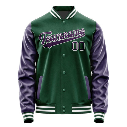 Custom Green Purple Jacket JA0505070518B31807